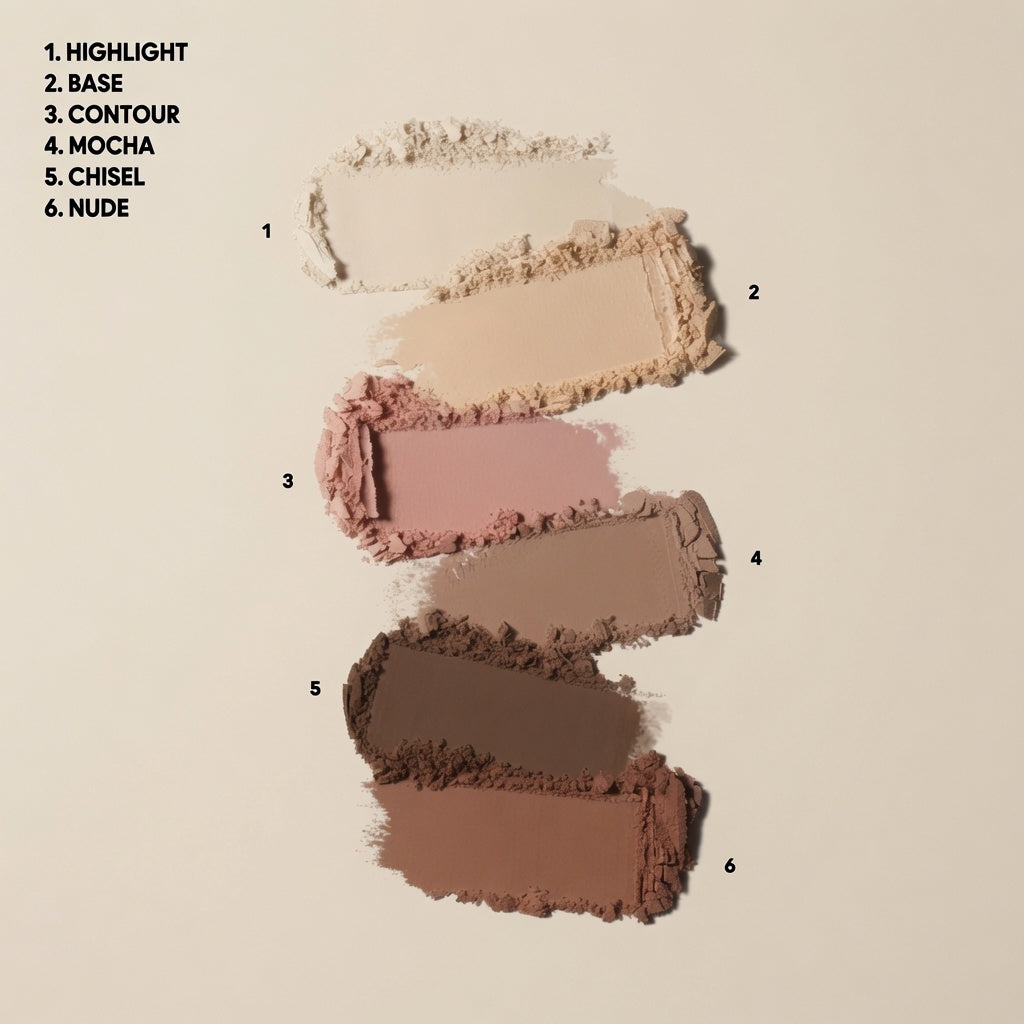 CONTOUR PALETTE: 6 SHADES LIGHT-MEDIUM