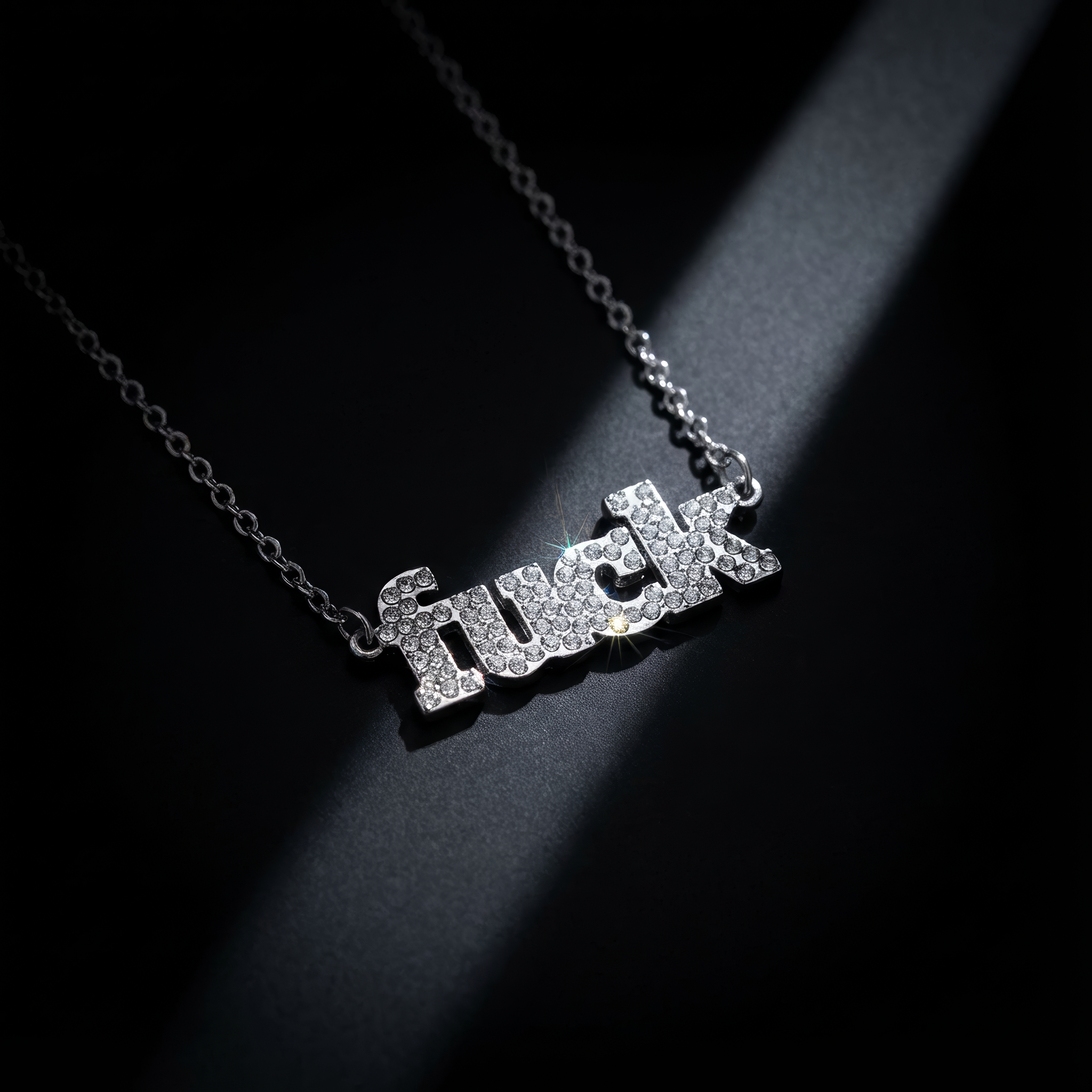 REBEL SOCIALITE F*CK NECKLACE